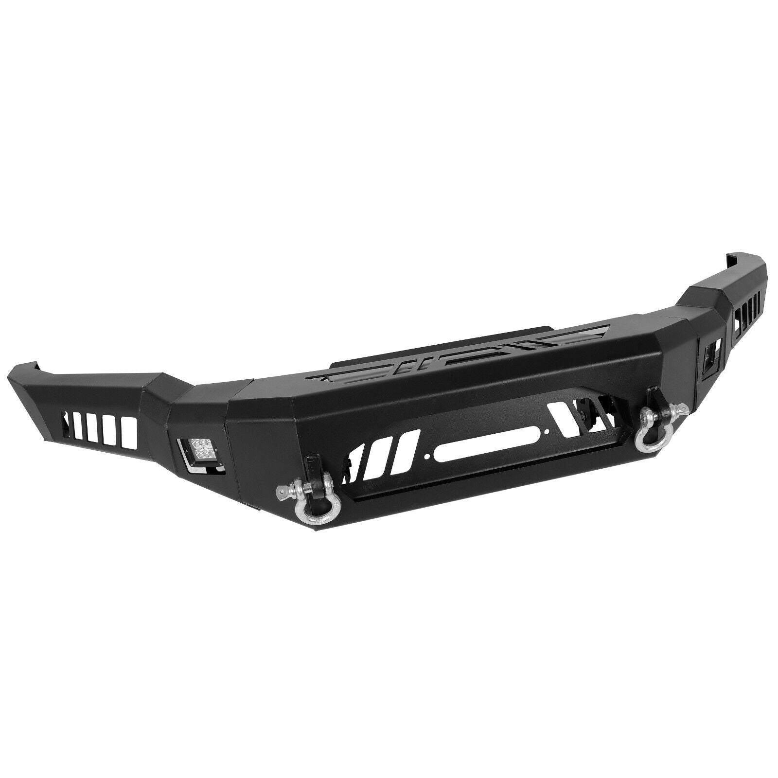 MR.GOP-For 2018-2020 Ford F150 3-Piece Modular Front Bumper Steel Black NEW