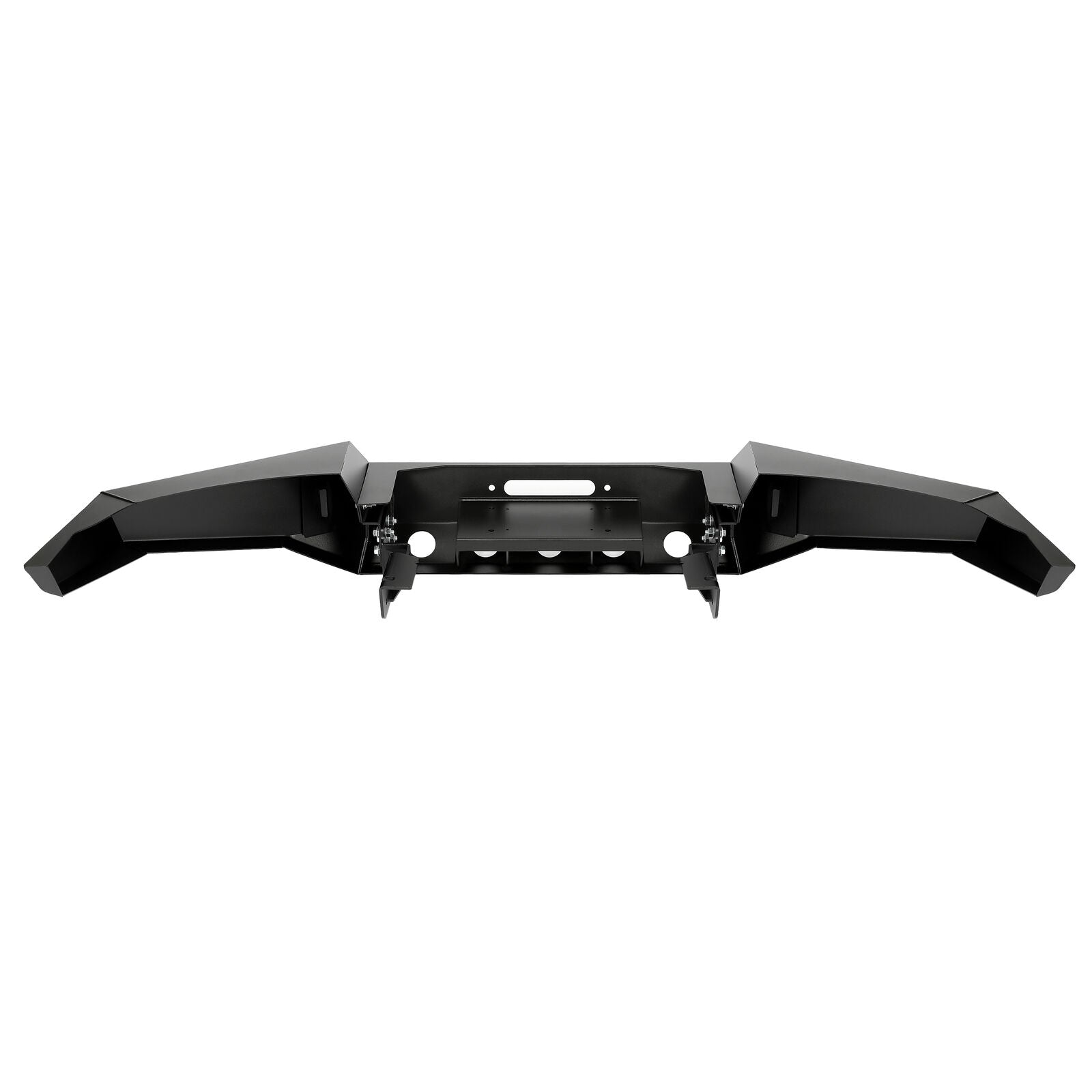 MR.GOP-For 1999-2004 Jeep Grand Cherokee WJ Steel Black Front Bumper w/ D-Rings